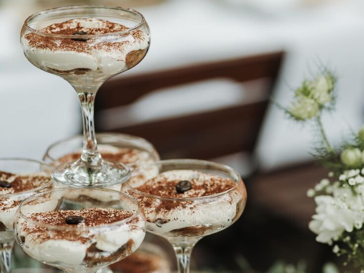 Tiramisu dessert mariage
